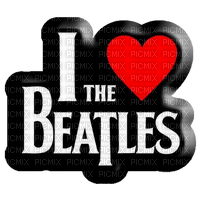 I love the beatles - PNG gratuit