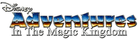 Kaz_Creations Logo Text Adventures In The Magic Kingdom - gratis png