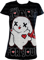 emo bunny shirt - δωρεάν png