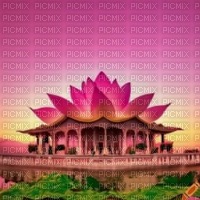 Pink Lotus Palace - Free PNG