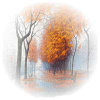 automne paysage autumn landscape - png gratis