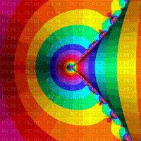 fond multicoloured psychedelic bp - Бесплатный анимированный гифка