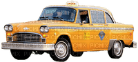 yellow taxi cab New York sunshine3 - PNG gratuit