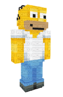 Homer Simpson - Minecraft - zdarma png