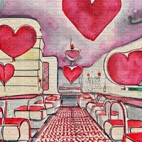 Valentines Diner - bezmaksas png