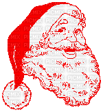 Père Noël - Бесплатный анимированный гифка