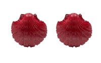 Earrings Red - By StormGalaxy05 - darmowe png