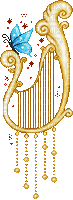 harpe - GIF animé gratuit