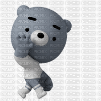 Teddy bye bye - Безплатен анимиран GIF