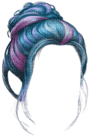 cheveux colorés - PNG gratuit