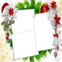 christmas frame deco cadre noel - δωρεάν png