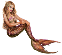 Mermaid - zdarma png