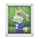 Dobie Photo in Silver Frame - Free PNG
