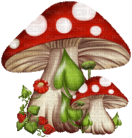 mushrooms - Bezmaksas animēts GIF