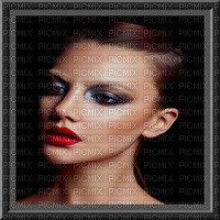 image encre femme visage charme edited by me - gratis png