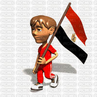 علم مصرمتحرك - GIF animasi gratis