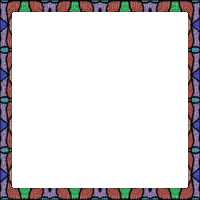 Multicolor animated abstract frame gif - GIF เคลื่อนไหวฟรี