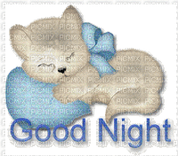 goodnight - Bezmaksas animēts GIF