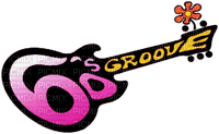 Kaz_Creations Logo Text 60s Groove - png gratuito