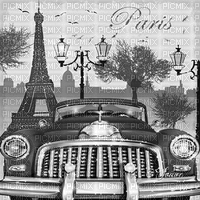 soave background animated vintage paris postcard - GIF animé gratuit