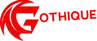 Gothique.texte.text.Red.Victoriabea - 免费PNG