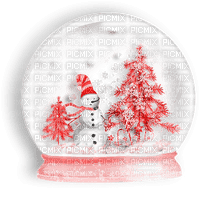 soave deco winter christmas globe snowglobe - kostenlos png