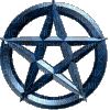 Pentagram Blue - Darmowy animowany GIF