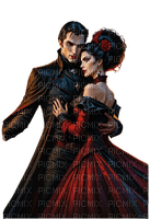 loly33 couple vampire - zadarmo png