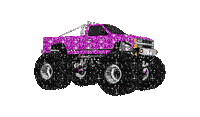 monter truck - Darmowy animowany GIF