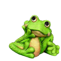 Frog - Animovaný GIF zadarmo