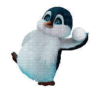 penguin by nataliplus - Animovaný GIF zadarmo