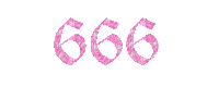 666 - Бесплатный анимированный гифка