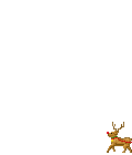 santa sleigh gif traineau de noel - GIF animado grátis