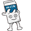 milky dance - Бесплатный анимированный гифка