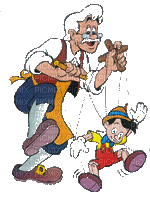 Pinocchio - GIF animasi gratis