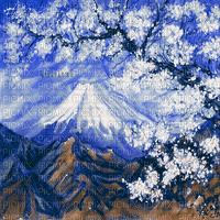 Y.A.M._Japan landscape background - GIF animé gratuit