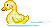 duck katrin - Zdarma animovaný GIF