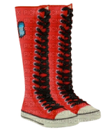 Boots Red - By StormGalaxy05 - Free PNG