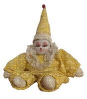 yellow clown doll - ingyenes png