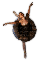Kaz_Creations Woman Femme Ballet Dancer Dancing Black - PNG gratuit