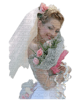 Kathleen Reynolds Woman Femme Wedding Day - png gratuito