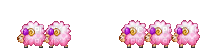 pink sheep - Bezmaksas animēts GIF