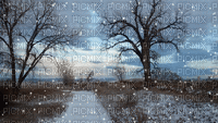 MMarcia gif paisagem inverno fundo - GIF animé gratuit