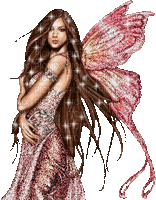 animated glitter fairy woman - GIF animado gratis