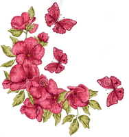 Flores e Borboletas