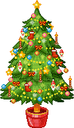 christmas tree - Animovaný GIF zadarmo