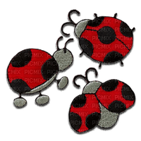 patch picture ladybugs - PNG gratuit