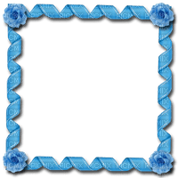 frame cadre blue ribbon sunshine3 - bezmaksas png
