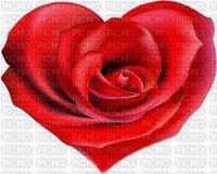 Rose coeur - PNG gratuit