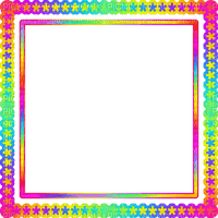 Rainbow frame - png grátis